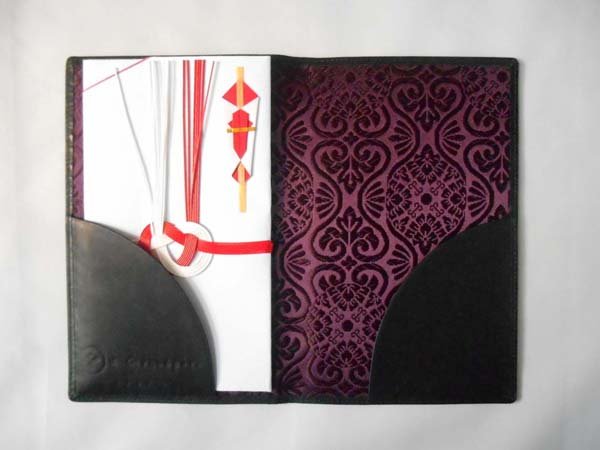 画像4: 本革製 冠婚葬祭兼用 セレモニーケースDX 黒 (4)