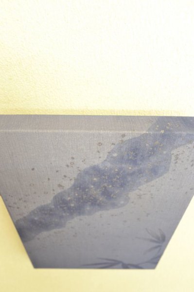 画像4: 小さなインテリア ファブリックパネル 霞がさね 天の川 (4)