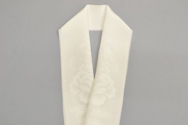 画像5: 手描友禅 半衿「ほのか」牡丹 (5)