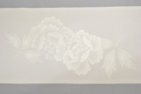 画像10: 手描友禅 半衿「ほのか」牡丹 (10)