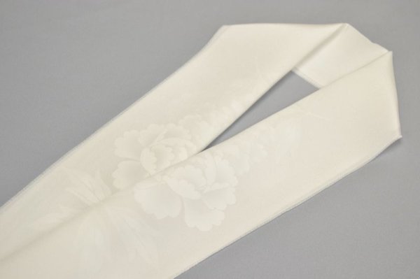 画像4: 手描友禅 半衿「ほのか」牡丹 (4)