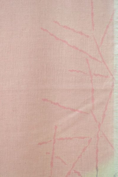 画像5: 手描友禅 カシミヤストール こもれび 水仙 ピンク (5)