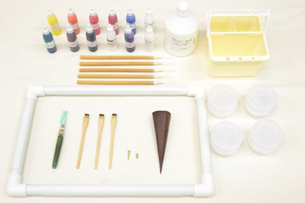 画像2: おうちで友禅 手描友禅教室 事前教室体験 お申込み (2)