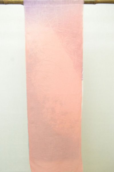 画像5: リネンストール　silhouette　四君子　ピンク (5)