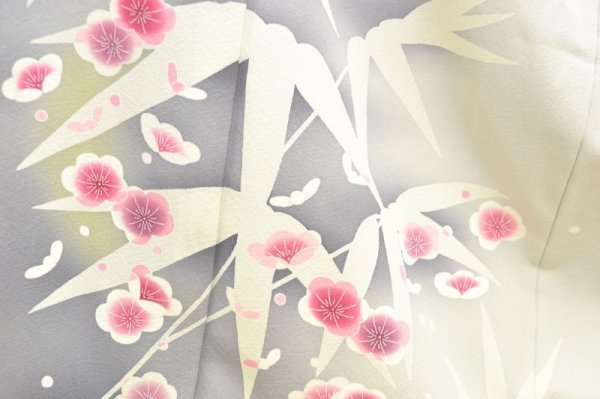 画像12: 手描友禅 付下げ 梅笹 制作より時間が経ってるためお求めやすい価格に (12)