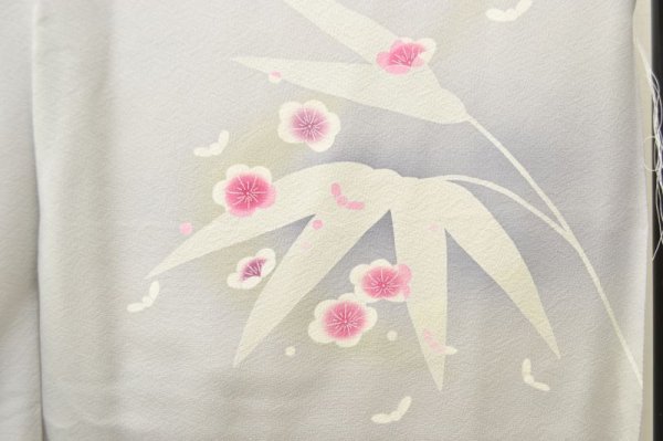 画像16: 手描友禅 付下げ 梅笹 制作より時間が経ってるためお求めやすい価格に (16)
