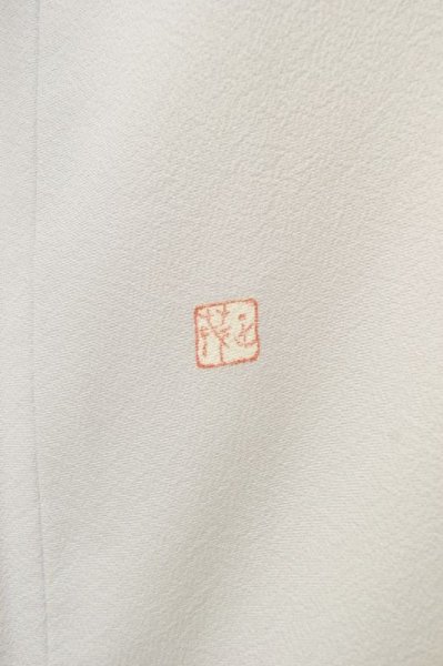 画像5: 手描友禅 付下げ 梅笹 制作より時間が経ってるためお求めやすい価格に (5)