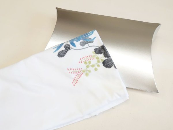 画像8: 手描友禅 Tシャツ 秋草 受注生産 (8)