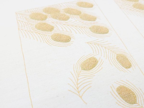 画像14: 手描友禅 バッグチャーム 「孔雀」 (14)