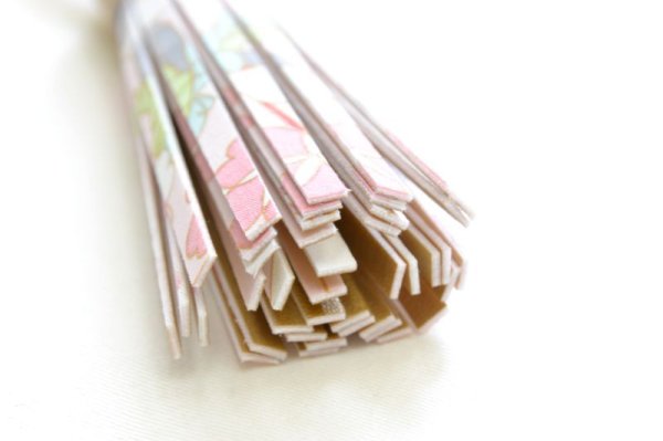 画像10: 手描友禅 バッグチャーム 「桜」 ピンク (10)