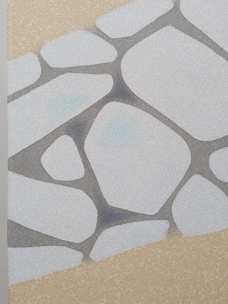 画像8: 手描友禅　染帯　静生（せいじょう） (8)