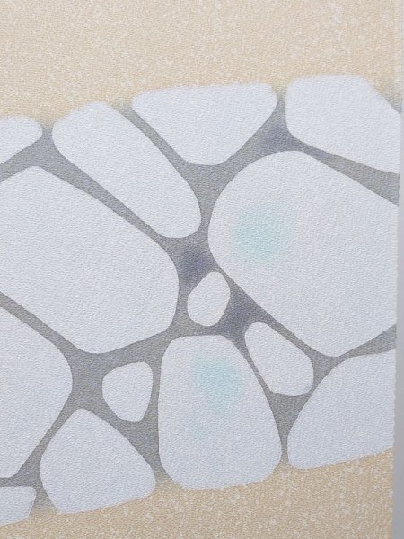 画像9: 手描友禅　染帯　静生（せいじょう） (9)