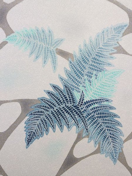 画像6: 手描友禅　染帯　静生（せいじょう） (6)